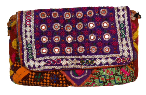 Vintage Banjara Textile Clutch