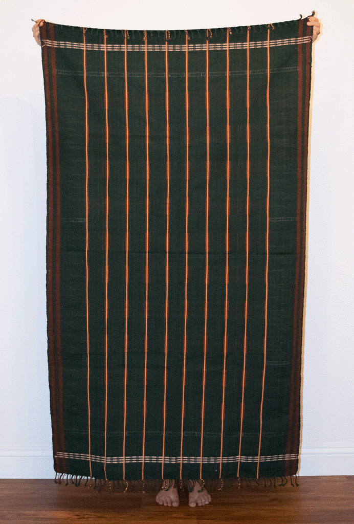 Burmese Tribal Blanket Back