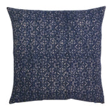 Vintage Hmong Indigo Batik Pillow