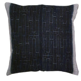 Hmong Indigo Batik Pillow