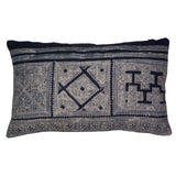 Hmong Indigo Batik Pillow