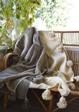 Moroccan Pom Pom Blankets | Worldwide Textiles