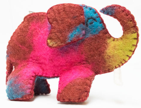 Felt Elephant Purse | Worldwide Textiles