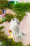 Nepalese Felt Owl Christmas Ornament | Worldwide Textiles