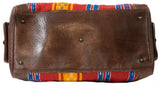 Moroccan Kilim Weekender Duffel Bag | Worldwide Textiles