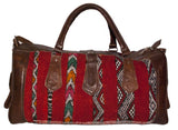 Moroccan Kilim Weekender Duffel Bag