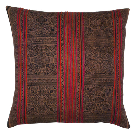 Hmong Batik Pillow