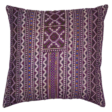 Hmong Embroidered Pillow