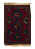 Vintage Tribal Beluch Rug